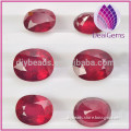 AAA grade Top Quality Oval Natural Ruby and Flawless ruby 6mm*8mm for Jewelry Gemstone